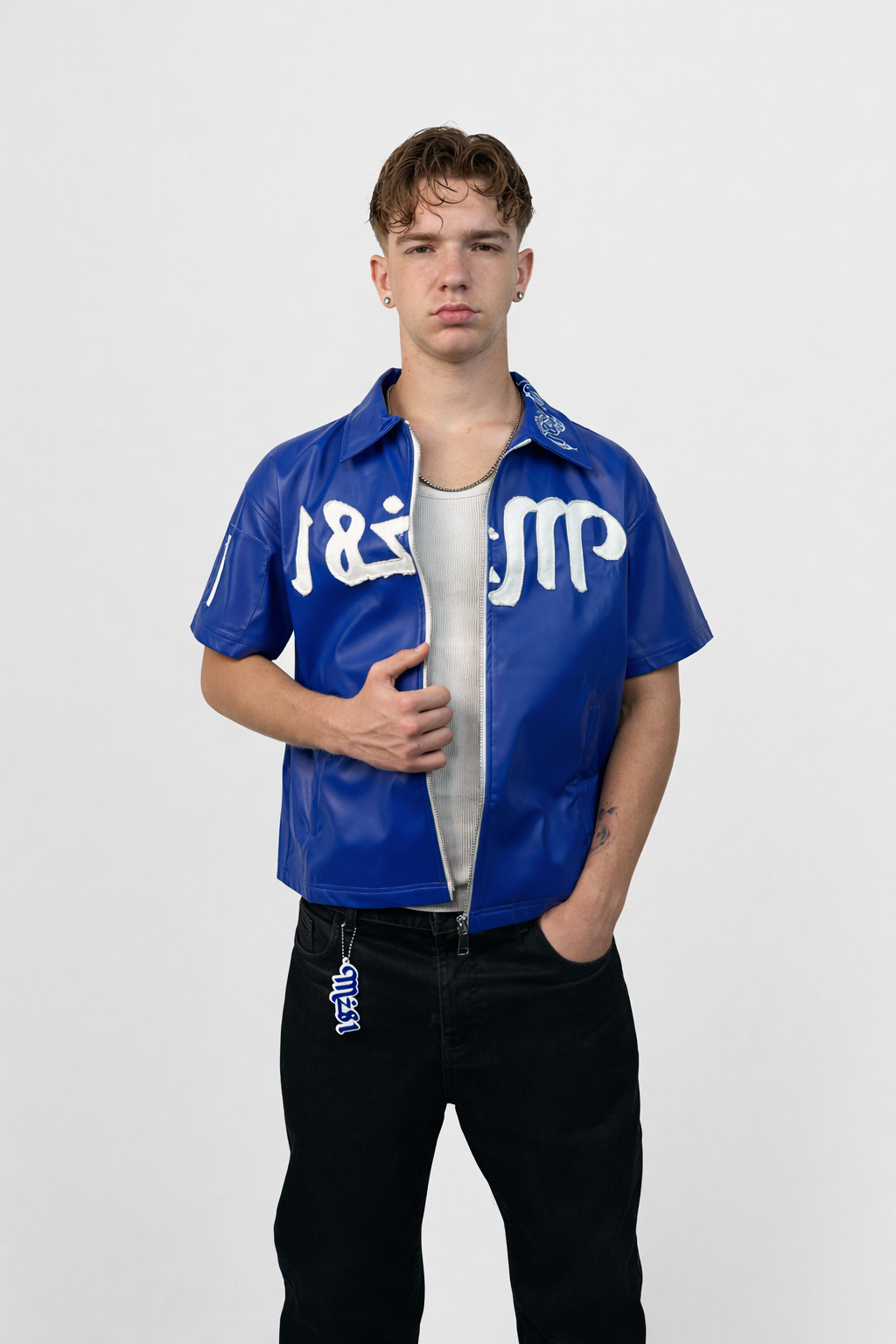 REBIRTH BLU SHIRT